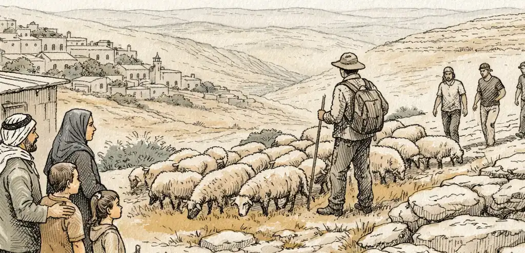Israeli Settlers Use Sheep to Displace Palestinians