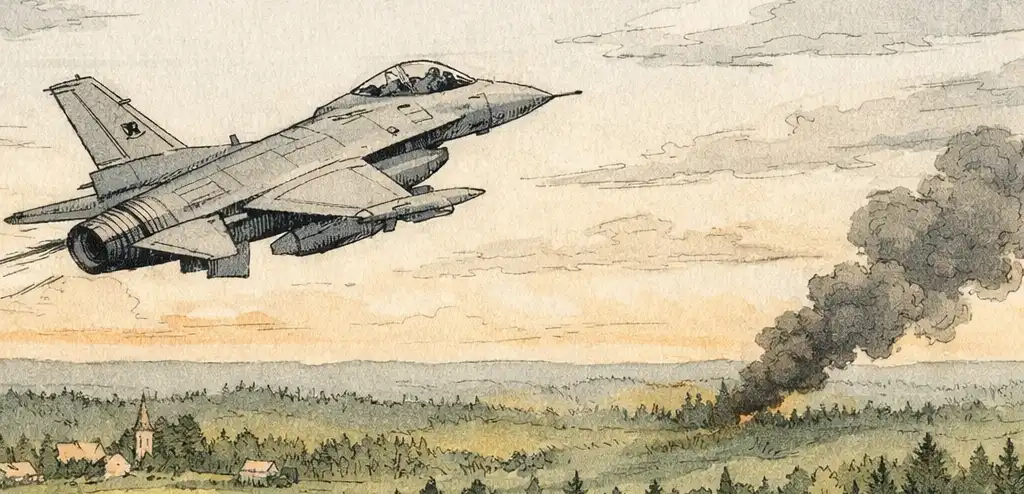 NATO Jets Shoot Down Drone Over Latvia