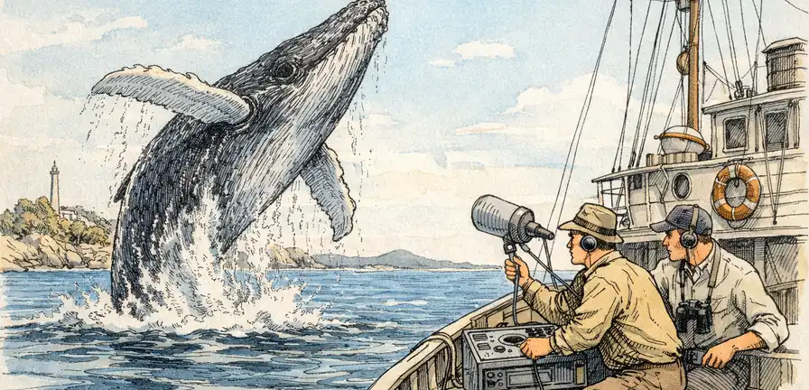 1949 Whale Song Recording Offers Insight into Ocean History