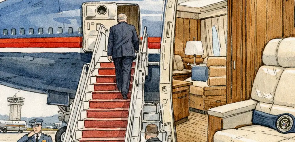 Trump Uses Qatar-Gifted Jet for Air Force One