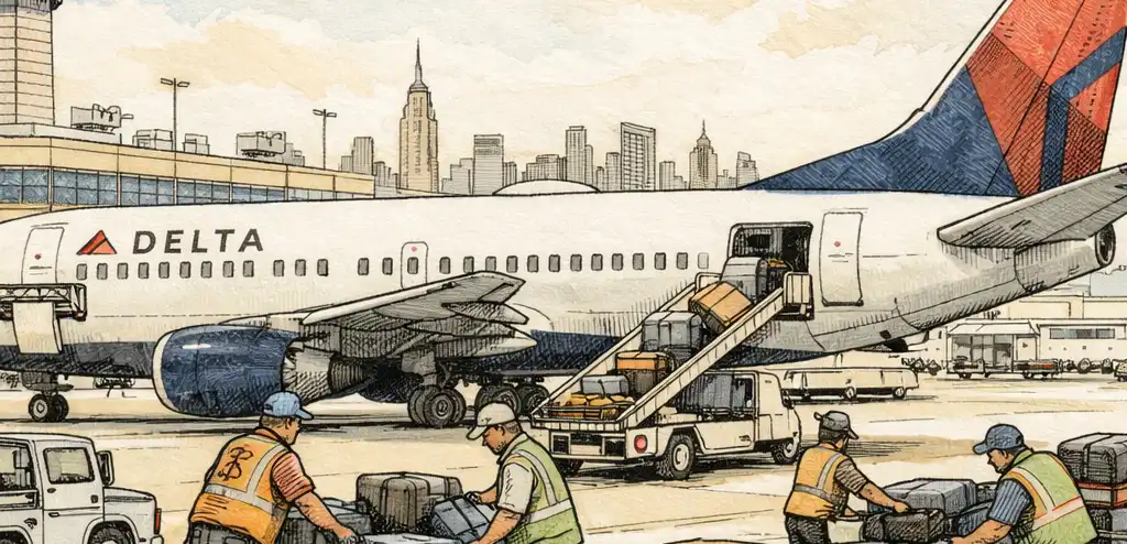 Delta Raises Bag Fees Amid Jet Fuel Surge