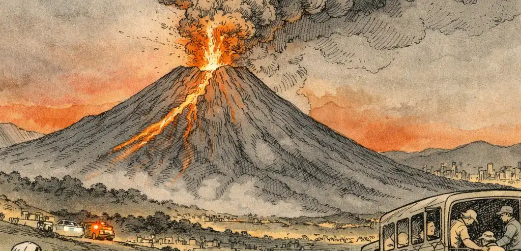 Guatemala Evacuates Hundreds as Fuego Volcano Erupts