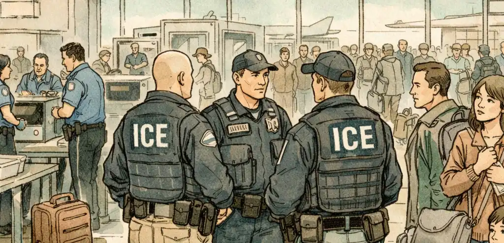 ICE Arrested Over 800 on TSA Tips Since Trump's Term