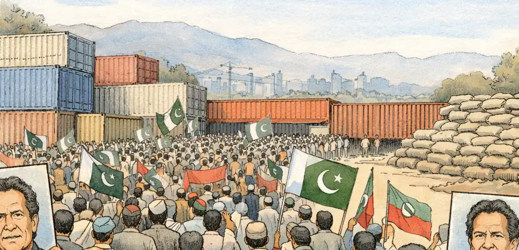 Imran Khan Supporters March on Islamabad