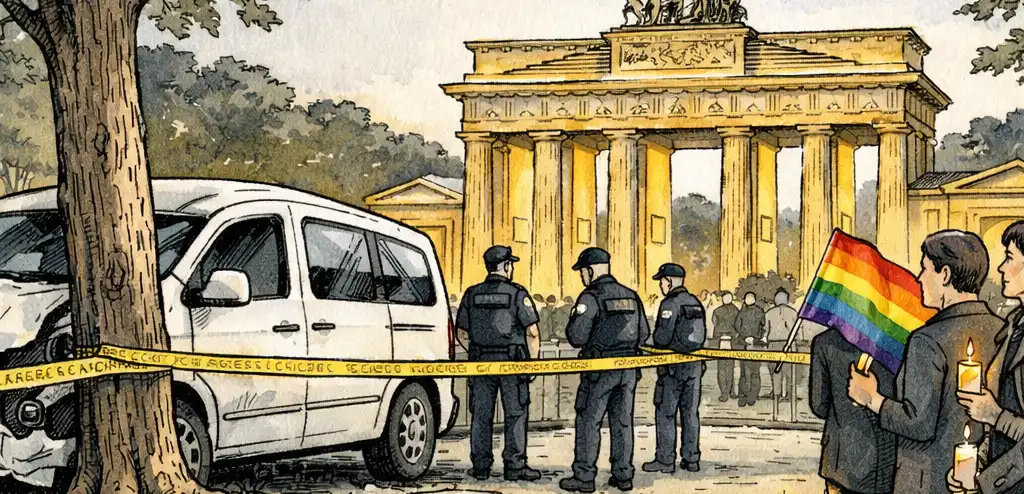 Berlin Pride Attack Suspect Killed by Police
