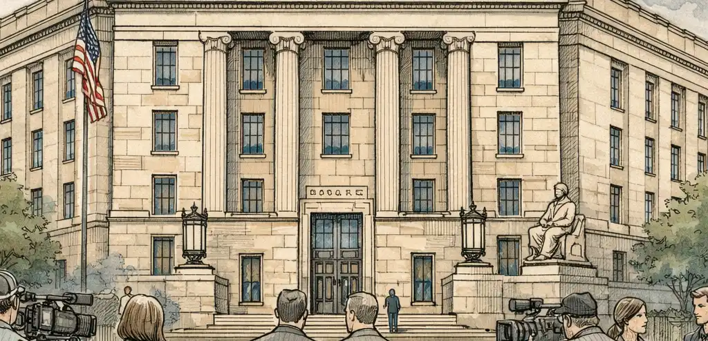 DOJ Investigates TV Networks Over Trump Press Pool Halt