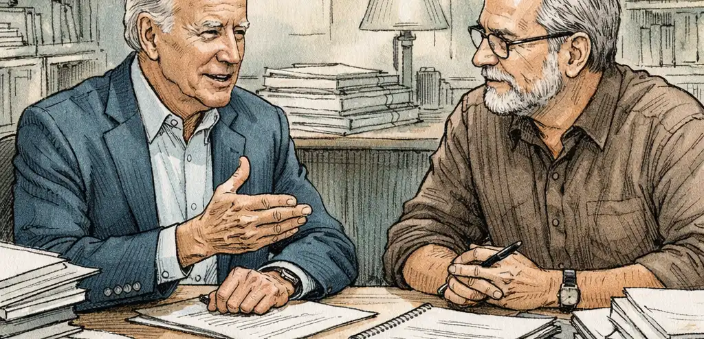 Biden Tapes Show Classified Material Discussions