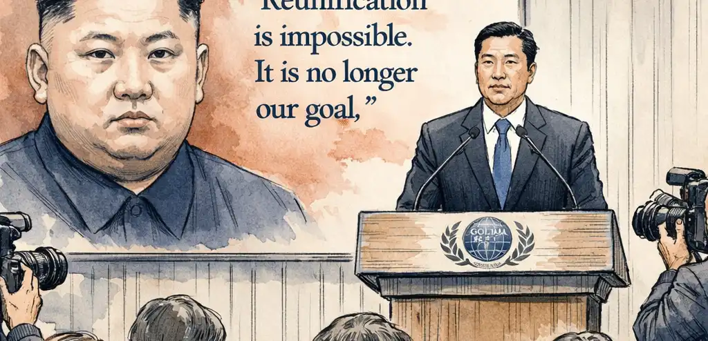 Kim Jong Un Abandons Reunification