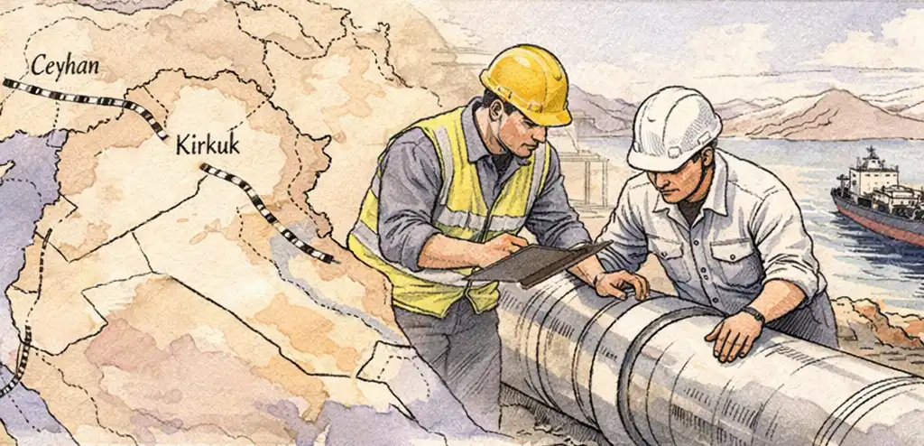 Iraq Resumes Kirkuk Oil Exports via Turkey