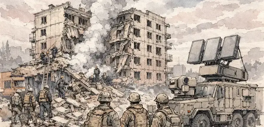 Russian Strikes Kill Seven in Kharkiv