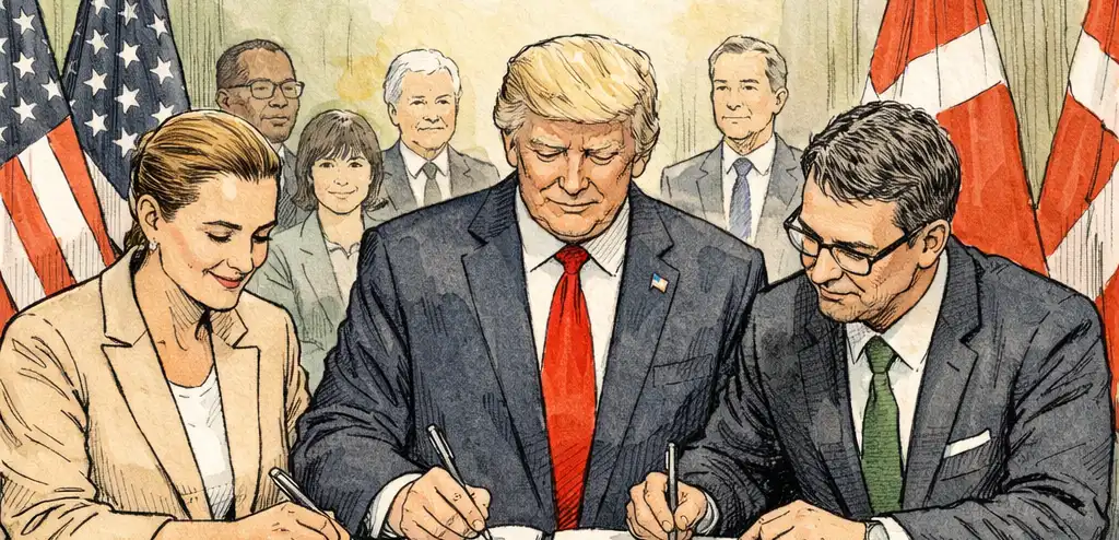 Trump Signs Arctic Security Deal with Denmark, Greenland