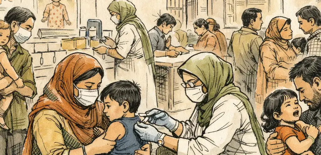 Bangladesh Launches Emergency Measles Vaccination