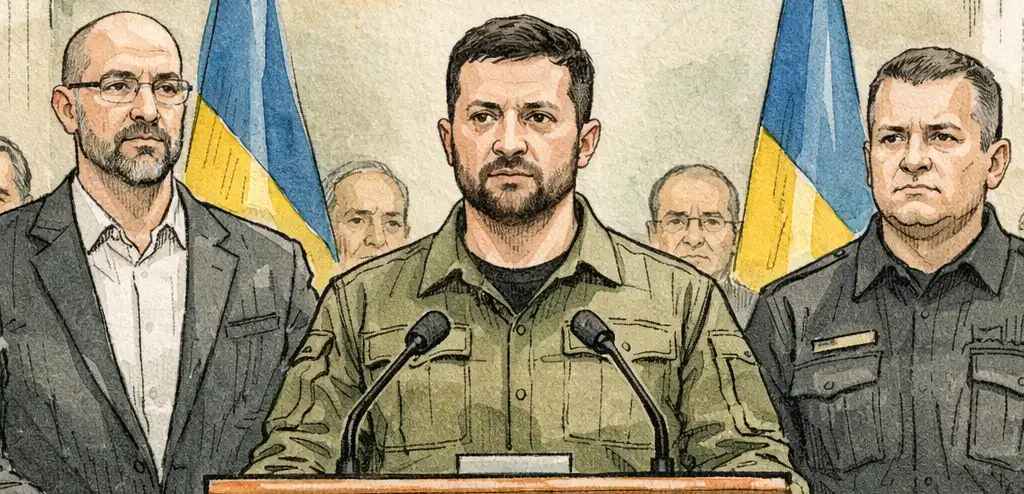Zelensky Reshuffles Government as PM Steps Down