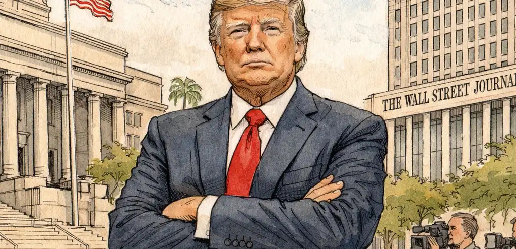 Trump Refiles $10B Suit Against WSJ Over Epstein Reporting
