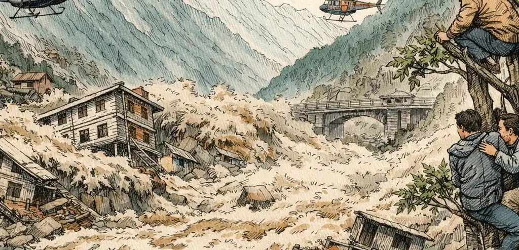Glacial Collapse Triggers Deadly Flash Floods in Nepal-Tibet Border