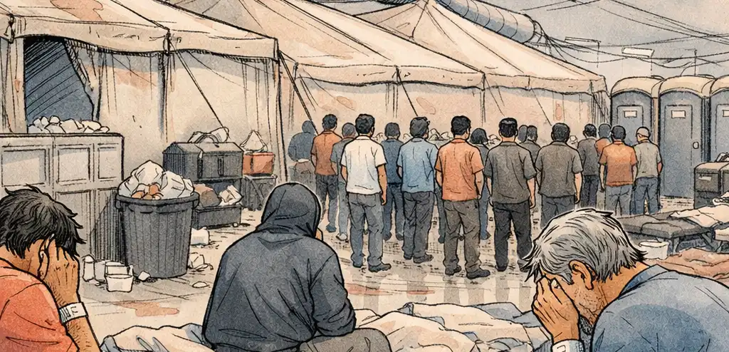 GAO Report Reveals Waste, Poor Conditions at ICE Facility