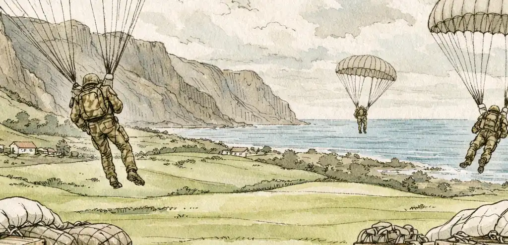UK Paratroopers Aid Tristan da Cunha in Hantavirus Response