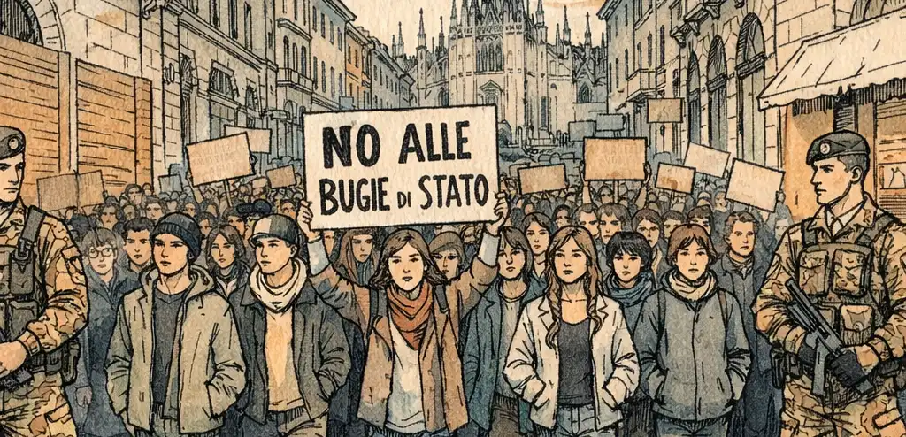 Thousands Protest Across Europe; Italy Deploys Soldiers