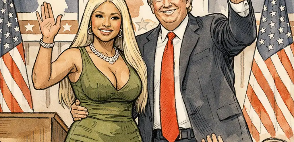Nicki Minaj Cites Newsom Snub in MAGA Shift