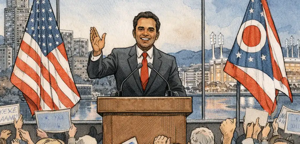 Vivek Ramaswamy Wins Ohio GOP Nomination for Governor