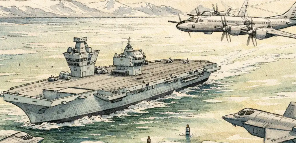UK Jets Intercept Russian Plane Near Carrier