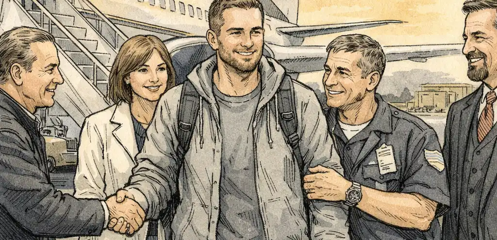 Russia Frees Ex-Marine Robert Gilman on Humanitarian Grounds