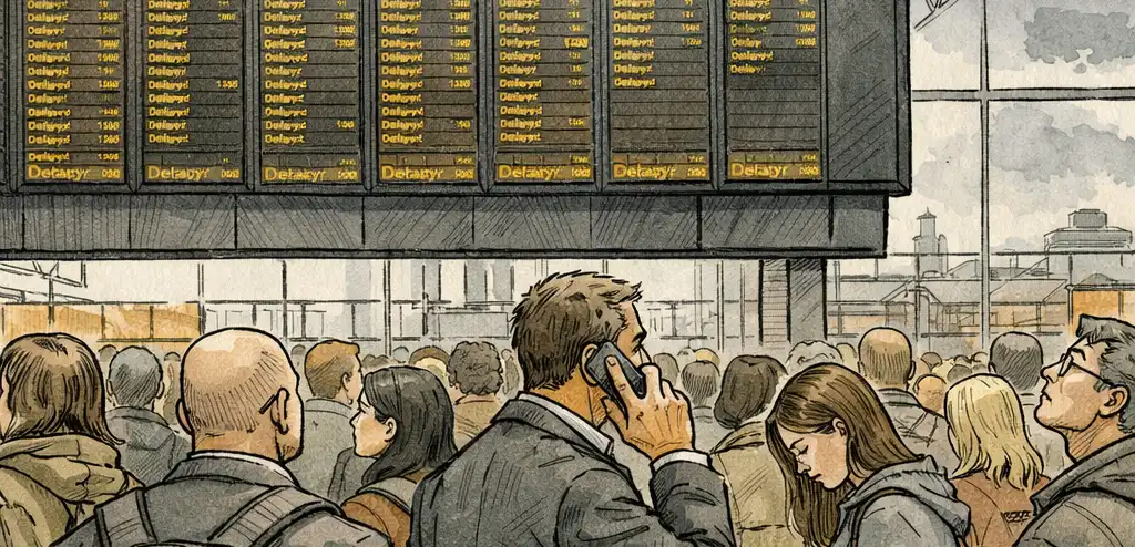Radio Fault Disrupts Trains Across Southern England