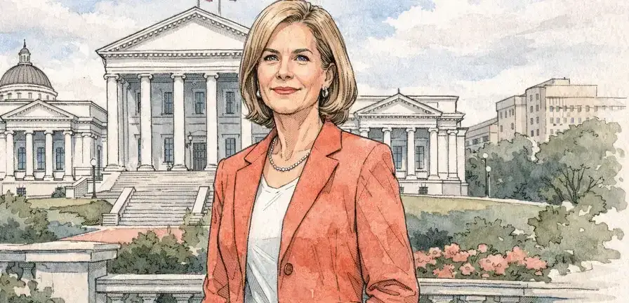 Virginia's former first lady enters crowded Dem primary