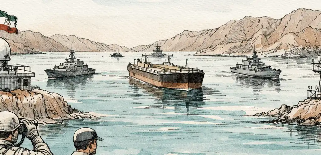 Iran Closes Strait of Hormuz Amid Lebanon Fighting