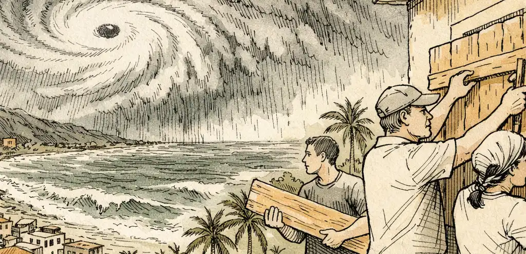 Hurricane Simon Strengthens to Category 4
