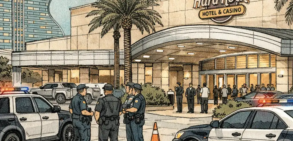 Offset Shot Outside Florida Casino