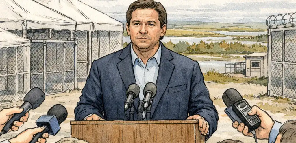 DeSantis Closes Controversial Alligator Alcatraz Immigration Center