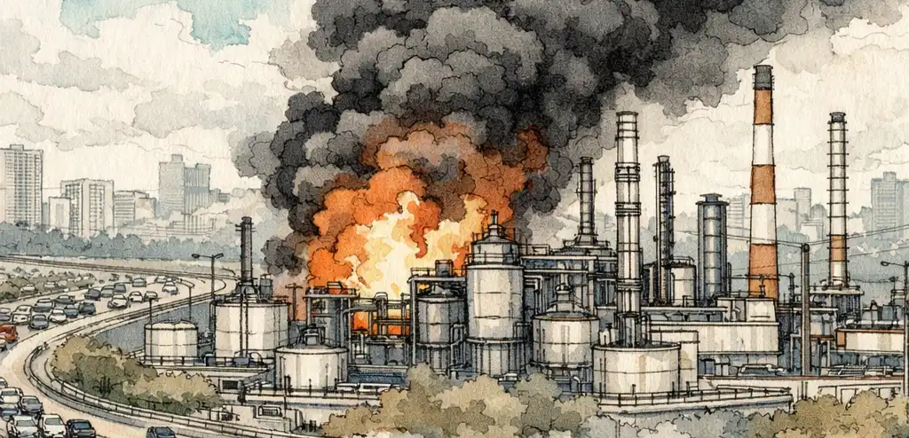 Ukraine Strikes Moscow Refinery Amid Diplomatic Push
