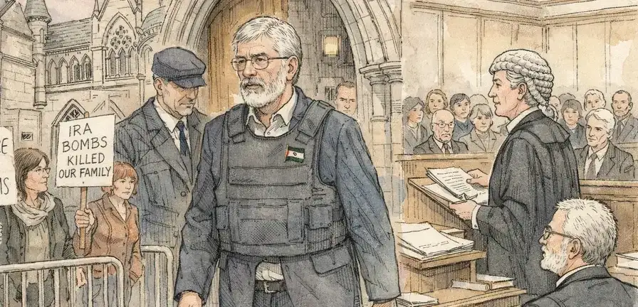 Gerry Adams Faces Civil Trial Over IRA Bombings