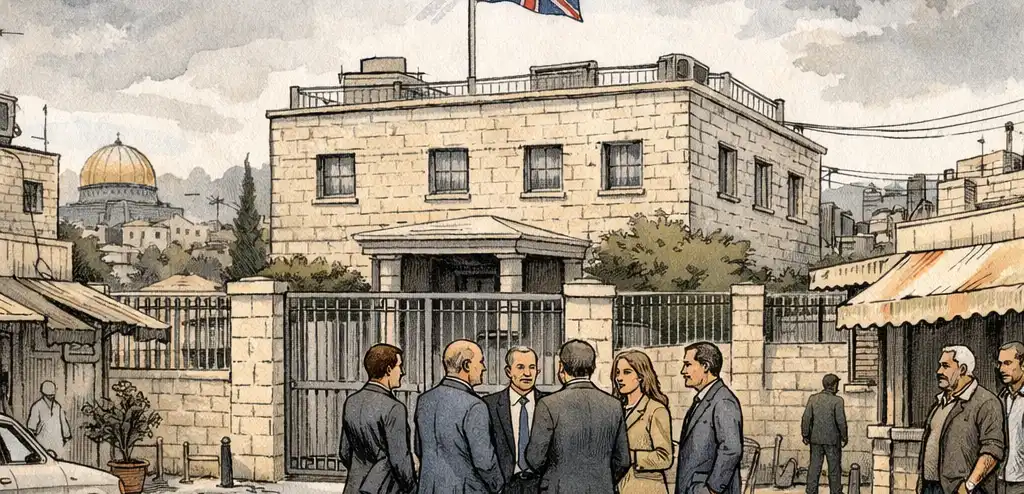 UK Faces Israeli Deadline to Close Jerusalem Consulate