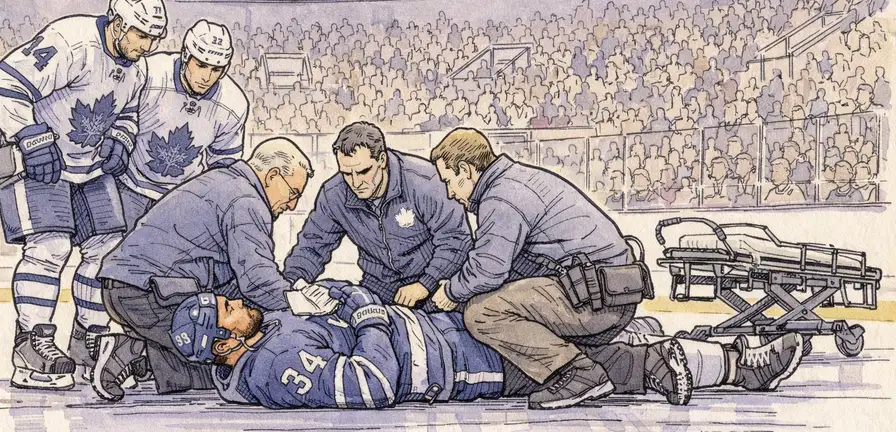 Auston Matthews Out for Season After Knee Injury