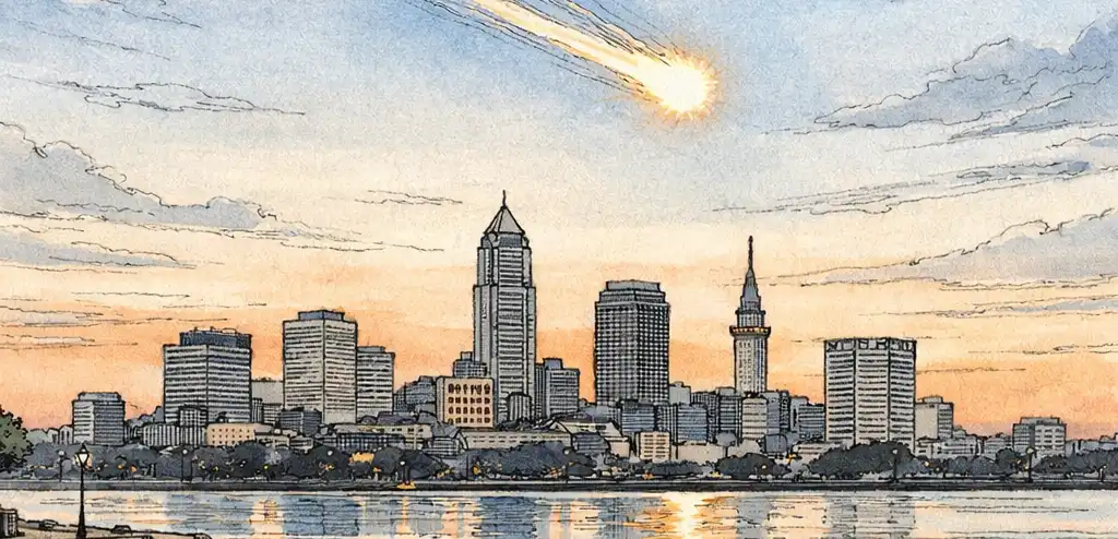 Meteor Causes Loud Boom Over Ohio