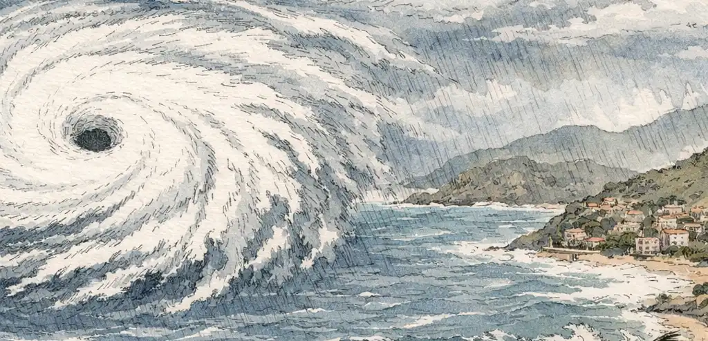 Hurricane Polo Strengthens to Category 5 Off Mexico