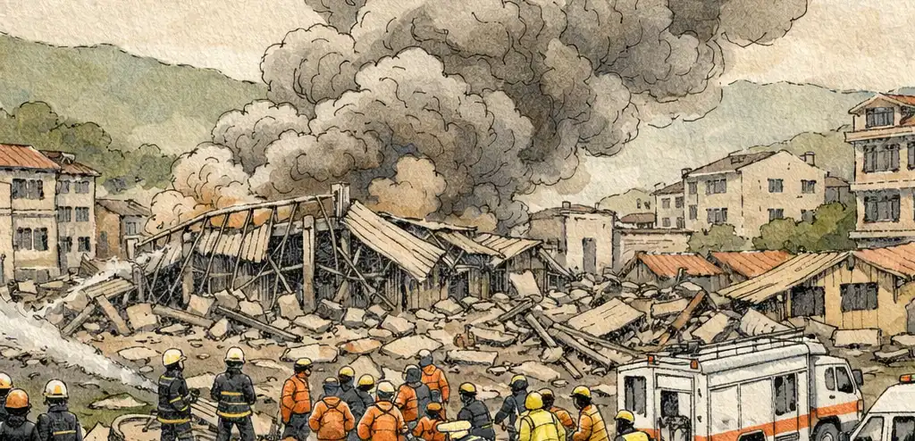 China Fireworks Factory Blast Kills 21