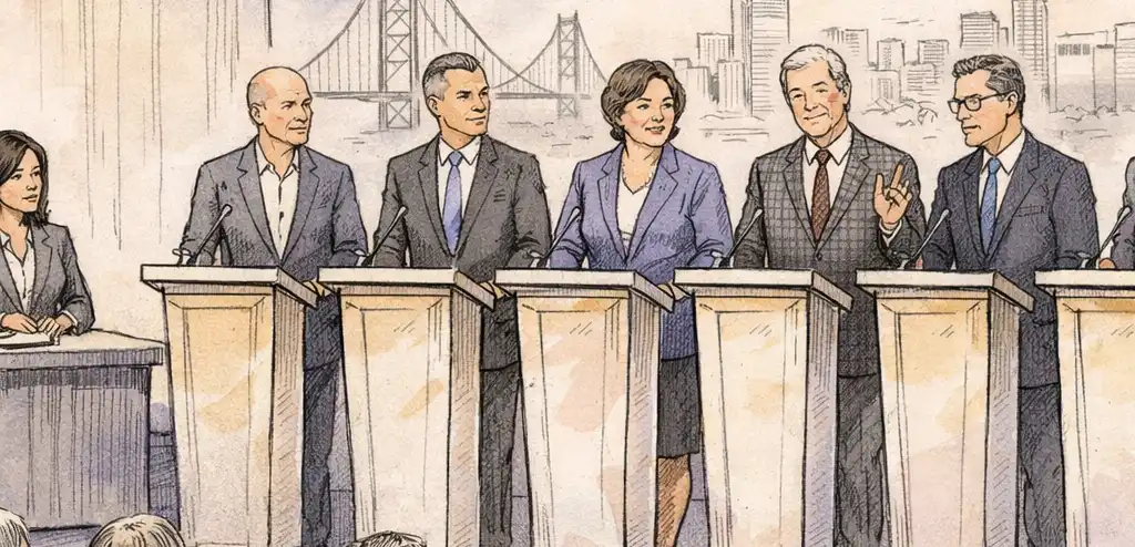 California Governor Candidates Spar in First Debate