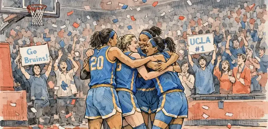 No. 2 UCLA Women's Basketball Completes Undefeated Big Ten Regular Season