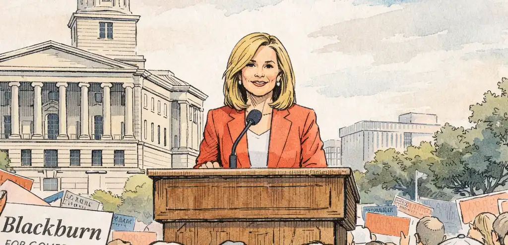 Blackburn Wins Tennessee GOP Primary for Governor