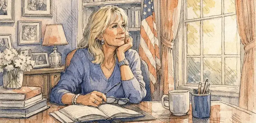 Jill Biden's Memoir to Detail Joe Biden's 2024 Exit