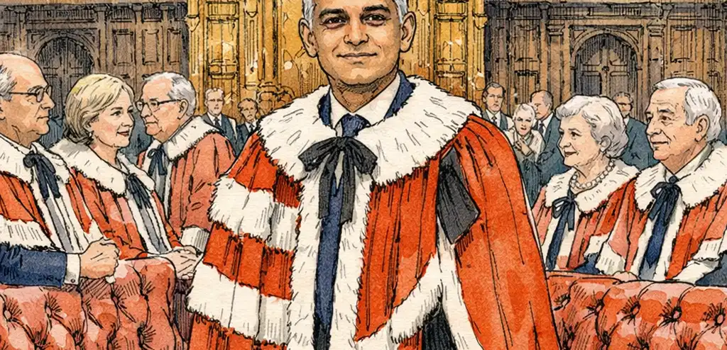 Sadiq Khan Appointed to House of Lords