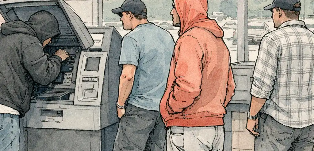 Four Charged in $529K Connecticut ATM Heists