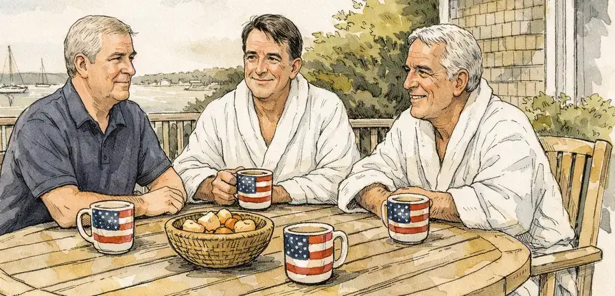 Image Emerges of Andrew, Mandelson with Epstein