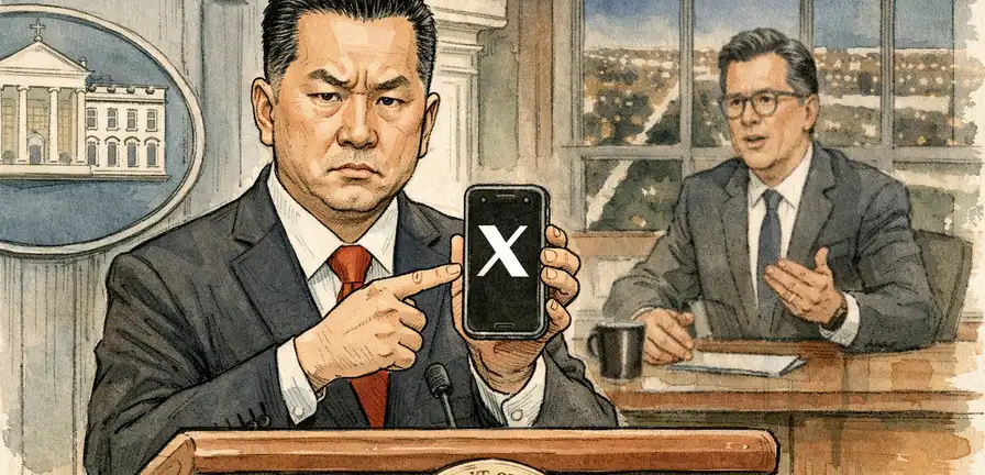 Trump Aide Blasts Colbert Amid Show's Cancellation