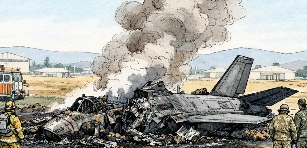 Pilot Ejects Before F-35 Crash in San Diego