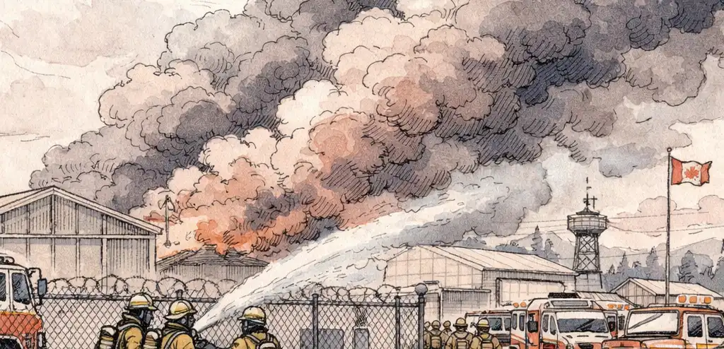 Deadly Incident Sparks Major Fire at Canadian Military Base