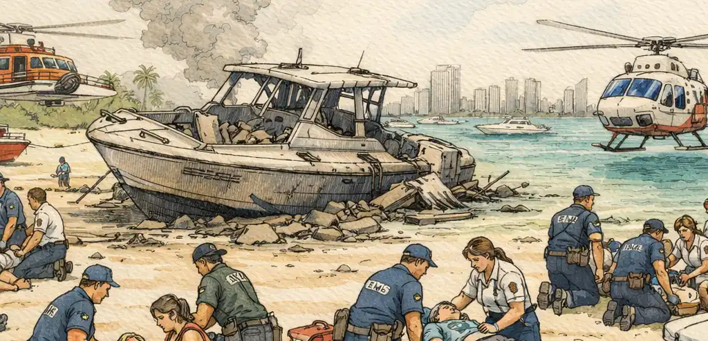 Boat Explosion Injures Dozens in Miami